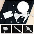 thumbnail image 3 of WWS-5000pcs Plastic Tag Ties Fastener 5 Inch Security Loop Tie Round Hang Tags Snap Lock for Clothing Price Tag Shoes Snap Lock Luggage Label, Clear, 3 of 4