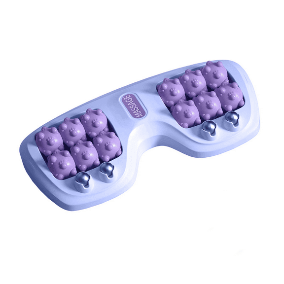 Foot Massage Roller With Magnetic Beads And 12 Rolling Massagers, Acupoint And Magnetic Therapy For Plantar Fasciitis Relief, Deep Tissue Massage For Arch Muscles, Calming Foot