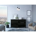 thumbnail image 3 of Miekor Furniture 6 Drawer Double Dresser Wezz, Bedroom, Black W4US0143, 3 of 7