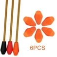 thumbnail image 1 of Jeu de Chasse à Grand Pointe en Caoutchouc pour Pratique - 6m Orange, 1 of 8
