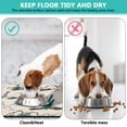 thumbnail image 4 of Abstract Dog Feeding Mat - Waterproof Absorbent Pet Food Pad - Non-Slip Placemat - Artistic Design - Large Size - Easy Clean, 4 of 5