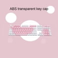 thumbnail image 2 of HEVIRGO 106Pcs Backlight ABS Key Caps Replacement Tool Kit Mechanical Keyboard Accessory, 2 of 10