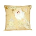 thumbnail image 2 of Couch Pillows Covers Hwkond Santa Claus Snowman Throw Pillow Cover Home Gold Christmas Throw Pillow Sofa Pillow Cushion,(Up to 25% Off)GoldA, 2 of 5