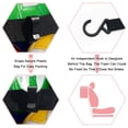 thumbnail image 3 of Football Foldable Car Trash Bin with Lid, Leak-proof Mini Trash Can, Hanging Storage Bag for Car, 3 of 6
