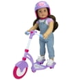 thumbnail image 2 of Sophia's Mini Scooter and Helmet Set for 18" Dolls, Multicolor, 2 of 4