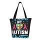 thumbnail image 1 of Balery I Love My Autism Bolsa de Hombro con Diseño, Bolsa Grande y Duradera, Bolsa Versátil para Compras, 1 of 6