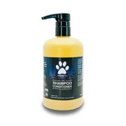Native Paw Dog  All-In-One Shampoo & Conditioner, Hypoallergenic, Coconut and Lime, 16 oz