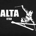thumbnail image 3 of CafePress - Alta Utah Skier T Shirt - Womens Tri-blend T-Shirt, 3 of 4
