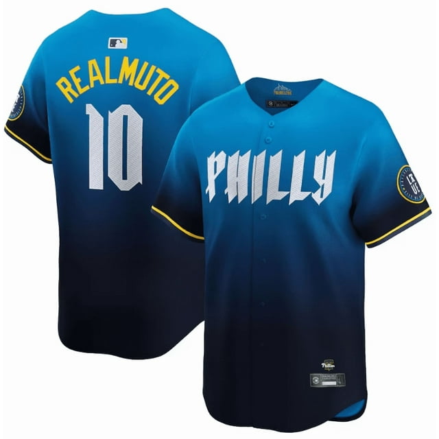 Camiseta clásica de béisbol blanca de local de Brandon Marsh de los Philadelphia Phillies, con número de estrella bordado.-L