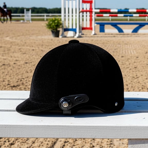 simhoa Equestrian Helmet Simple Comfortable Practical with Removable Liner for Kids Without lenses
