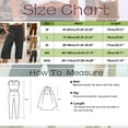 thumbnail image 3 of Outfmvch Linen Capri Pants for Women Cotton Linen Pants for Women Petite High Waist Drawstring Capris Drawstring with Pockets Women's Culottes Cropped Lounge Trousers Loose Fit Wide Leg Gray M-3XL, 3 of 5
