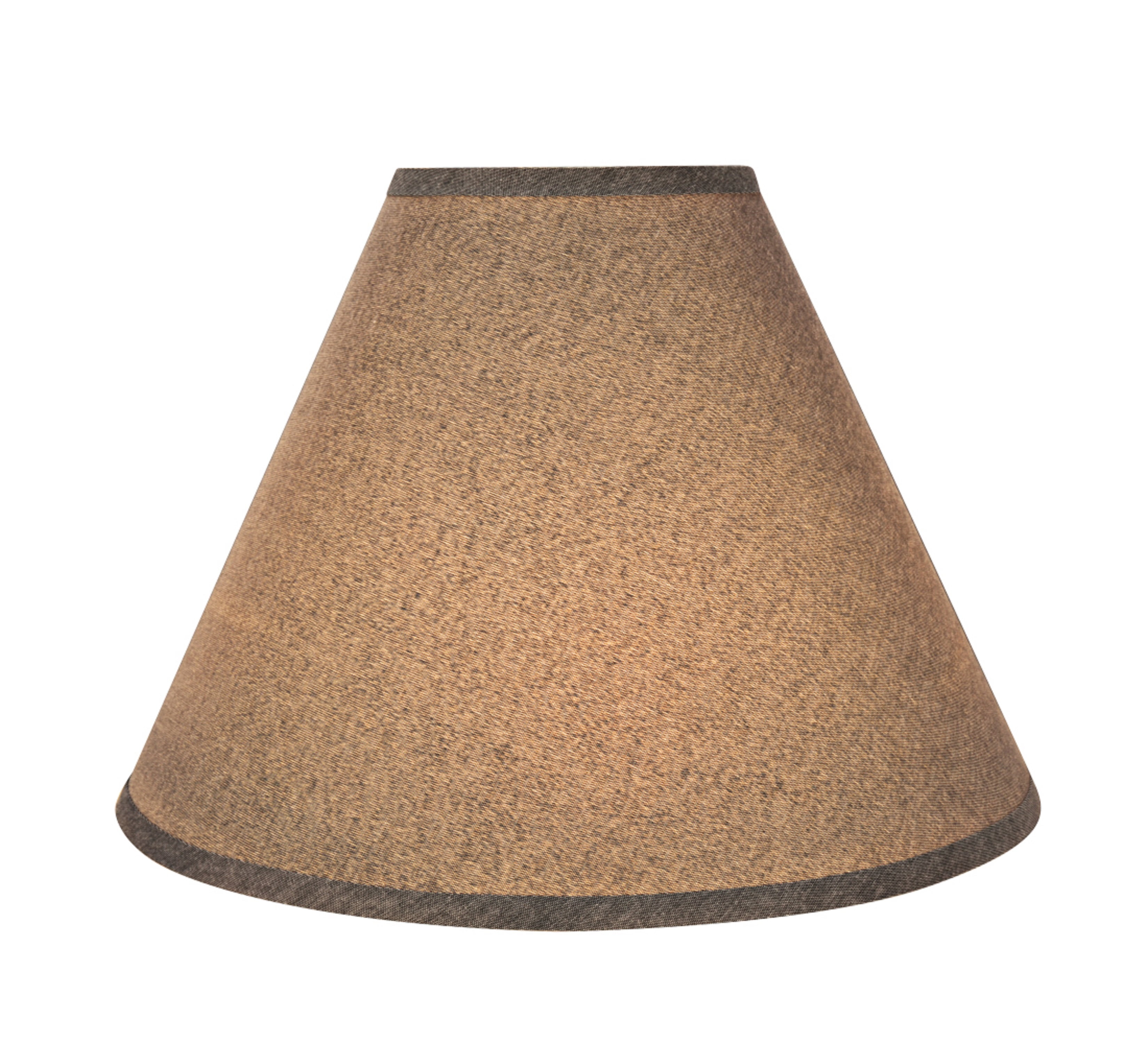 Aspen Creative 32268 Transitional Hardback Empire Shaped Spider Construction Lamp Shade in Grey, 16" wide (6" x 16" x 12")