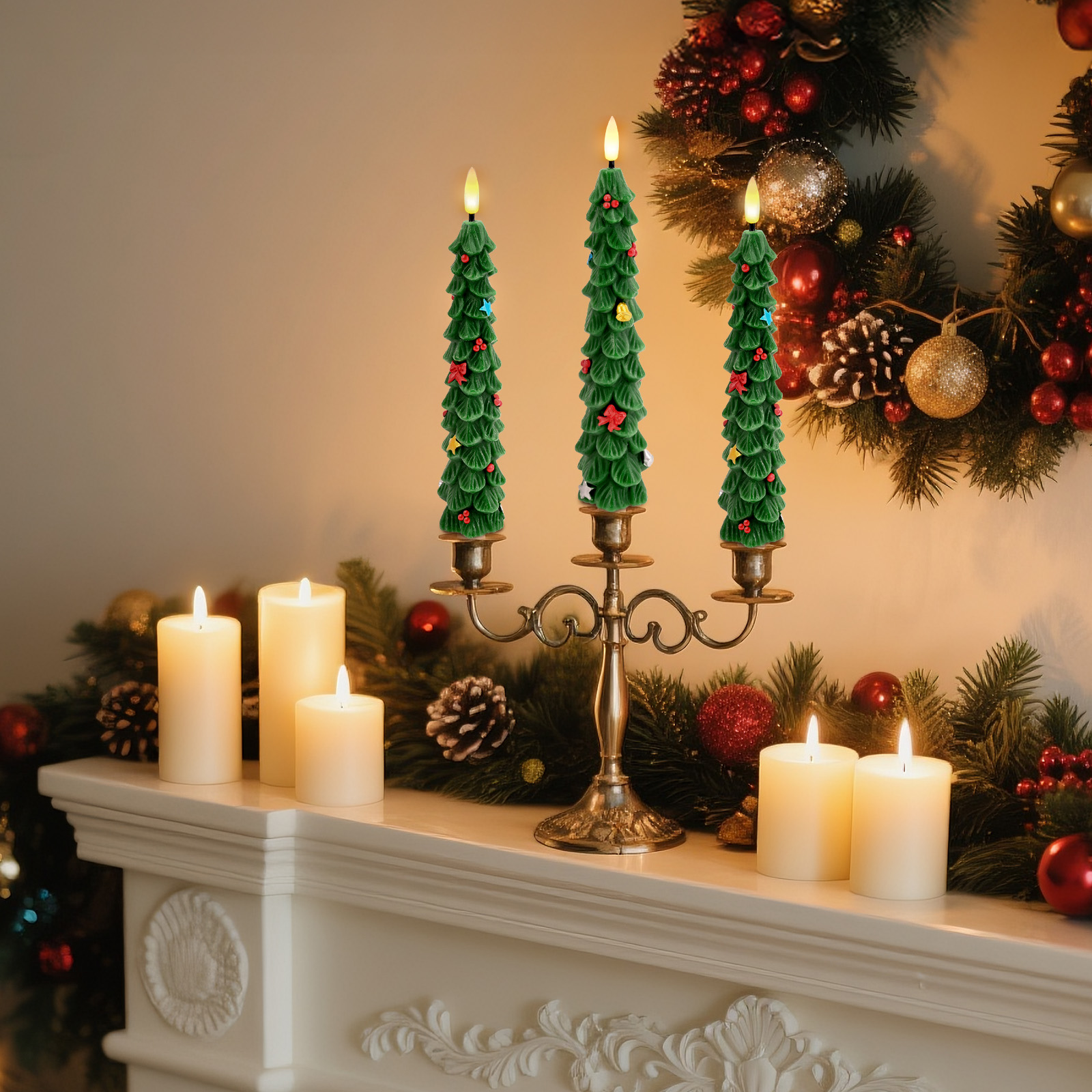 BILISPARK Christmas Tree Flameless LED Candles photo 7
