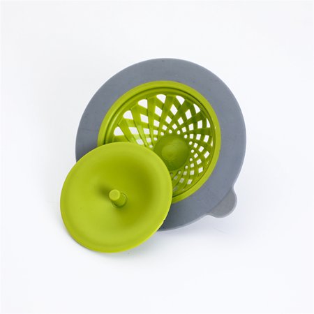 

Kitchen Sink Strainer and Stopper Set Dishwasher Safe 1 Pack Green