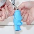 thumbnail image 4 of FHBVT Bathroom Sink Faucet Extender 2PCS Silicone Splash Proof Universal Fit Water Saving Enhanced Accessibility Hand Washing Helper for Kitchen Bathroom Sink Faucet Mess Free Cleaning Accessory Set, 4 of 5