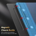 thumbnail image 3 of INFILAND - Funda para Samsung Galaxy Tab S10 FE+ de 13,1 pulgadas, color azul, 3 of 7