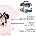 thumbnail image 4 of Minnie Leopard Print Bow Portrait, Animal Kingdom Shirt, Safari Shirt Casual Short Sleeve Shirt (XX Large, Light Pink), 4 of 7