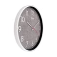 thumbnail image 2 of Reloj De Pared Análogo Steiner 30 Cm Fondo Diseño Tejido Gris, 2 of 4