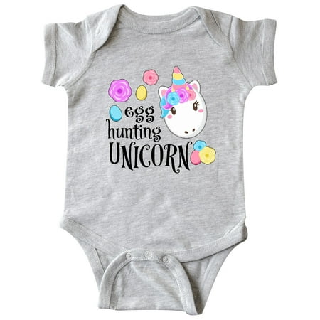 

Inktastic Egg Hunting Unicorn- Easter eggs Gift Baby Boy or Baby Girl Bodysuit
