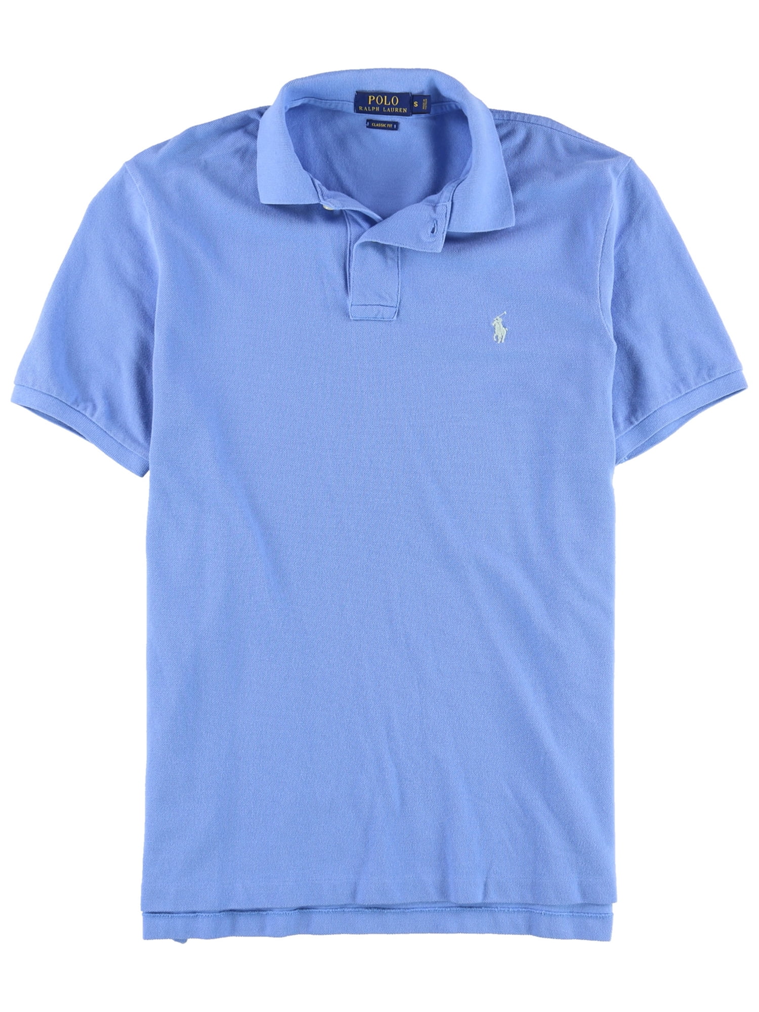 Ralph Lauren Mens Weathered Mesh Rugby Polo Shirt, Blue, XX-Large ...