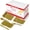 Gold, variant on PLASTICPRO Plastic Utensils Set Disposable Forks, Spoons and Knives Cutlery, Purple, 1000-Pack