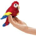 thumbnail image 1 of Scarlet Macaw Parrot Finger Puppet, 1 of 2
