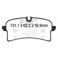 thumbnail image 2 of EBC Brakes Yellowstuff 4000 Series Street and Track Brake Pad Set Fits select: 2015-2022 PORSCHE MACAN, 2015-2018 AUDI RS7, 2 of 2