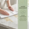 thumbnail image 4 of REGALWOVEN 100% Cotton Striped Kitchen Towels, 2 Pack Soft Absorbent Dish Towels Khaki 26" x 18", 4 of 7