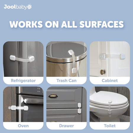 Jool Baby Multi-Use Strap Lock, 4 Pack