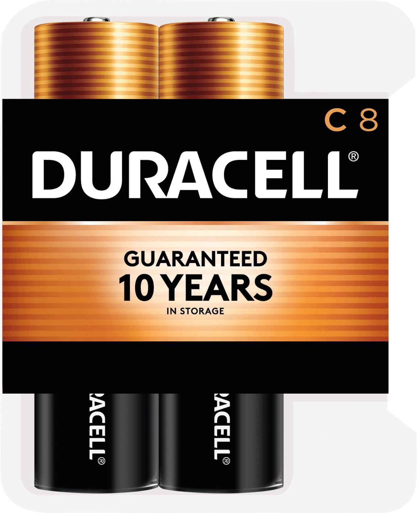 Duracell CopperTop Alkaline, C Batteries, 16 Count (2 X 8 Packs)