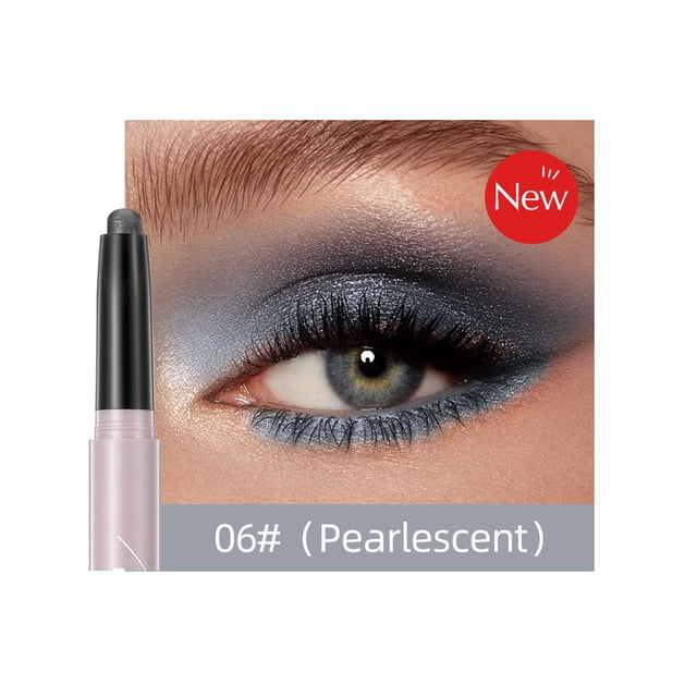 Teissuly Eyeshadow Eye Shadow Stick Easy To Color Glitter Pearl Eye Highlighter Brightening Multi-purpose Eye Makeup Stick Teissuly WER202401272721