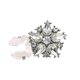 thumbnail image 4 of mfyjkho Juego de botones de camisa con estrellas, 6 botones de cristal de repuesto para ropa formal e informal, 1 pieza, 4 of 6