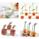 thumbnail image 5 of 100pcs/bag Cocktail Picks Disposable No Burr Bamboo Olive Dessert Toothpicks For Bar Q, 5 of 5