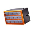 thumbnail image 3 of Cajonera de almacenamiento Strade Fareast Limited organizador de cuentas caja de herramientas cuadrícula pequeña naranja 12, 3 of 8