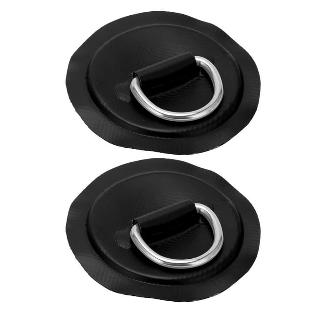 D Ring Pad Patch, D-Ring Pad Reusable Durable for PVC Inflatable Boat Kayak Canoe for Roof Racks Trailers Ground Sheets Yellow,Blue,Red,Emerald Green,Black,White,Green,Orange,Gray