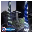 thumbnail image 3 of 30ft White Blue LED Rope Lights with 4-Level Dimmable Controller Outdoor Decorative Lighting for Christmas Winter Snow wedding Party Theme, 3 of 9