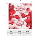 thumbnail image 7 of Romantic Valentines Day Mailbox Cover Mailbox Wraps, Waterproof Mailbox Covers Magnetic Post Box Cover Large Size 25.5"(L) x 21"(W) Garden Yard Outside Farmhouse Home Decor, 7 of 7