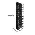 thumbnail image 4 of Storage Bag 26-pockets Storage Bag Hanging Storage Shelf Shoes Organizer Rack 26 Pockets Folding Hanging Door Closet Storage Bag Shoes Organizer Black ANGGREK Otros, 4 of 8