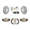 thumbnail image 1 of Transit Auto Rear Coated Brake Drum Shoes Spring and Cylinders Kit for Car Honda Fit KGN-100104, 1 of 11
