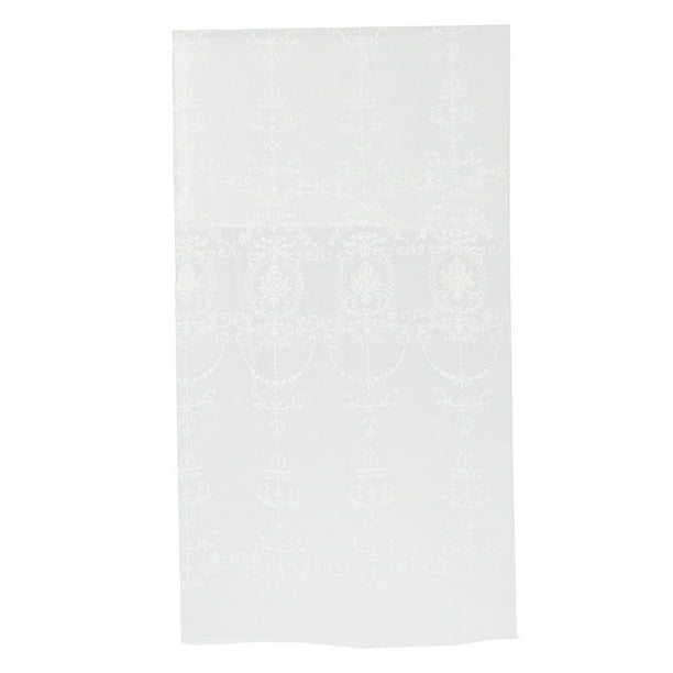 Cortina Sombreada de Ventana de Estrella Hueco para Habitación Dormitorio Cocina,2.8 X 1m Pantalla de ventana de bordado