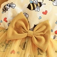 thumbnail image 4 of Kogui Dress for New Born Baby Girls Girls Long Sleeve Dresses Kids Crew Neck DressSize 9 12 Months(Yellow,9-12 Months), 4 of 8