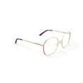 thumbnail image 3 of Flower Women's FLR6057 Cosmos Prescription Eyeglasses with Case, Rose Gold, 3 of 6