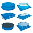 thumbnail image 4 of 6/8/10/12Ft Round Swimming Pool Cover Suitable for Round Inflatable Family Pool 10Ft, 4 of 7