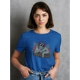 thumbnail image 2 of Virtual Reality Funny Monkey   Shaped T-Shirt Women -Image by Shutterstock, Female Large, 2 of 4