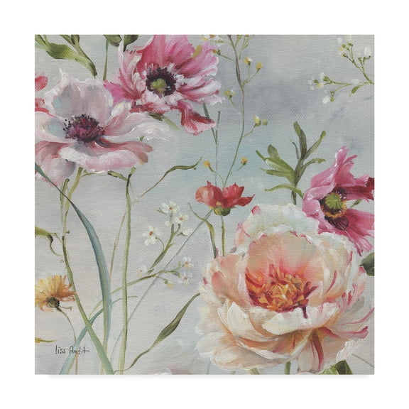 Trademark Fine Art 'Antique Garden III' Canvas Art by Lisa Audit
