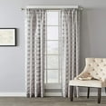 thumbnail image 5 of SKL Home by Saturday Knight Ltd. Parkland Window Panel, Dove Gray, 55 inches x 95 inches, 5 of 5