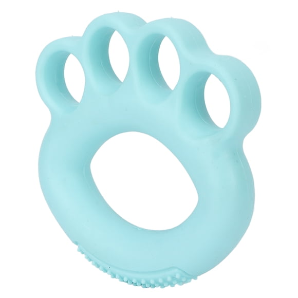 Fugacal Ejercitador de agarre de mano, anillo de ejercicio de cuatro dedos verde menta portátil, terapia de anillo de estrés para la recuperación de calambres en las manos Fugacal No se aplica