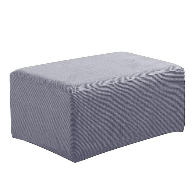 Fundas para sillas de comedor, fundas elásticas para sillas de comedor, extraíbles y lavables gris