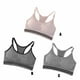 thumbnail image 4 of Guardurnaity Camiseta sin mangas con espalda hueca resistente a los golpes cómoda carpeta de pecho transpirable carpetas de pecho mujer corriendo Ropa interior Negro Guardurnaity AP017277-02, 4 of 6