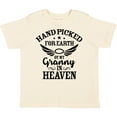 thumbnail image 3 of Inktastic Handpicked for Earth By My Granny in Heaven with Angel Wings Boys or Girls Toddler T-Shirt, 3 of 5